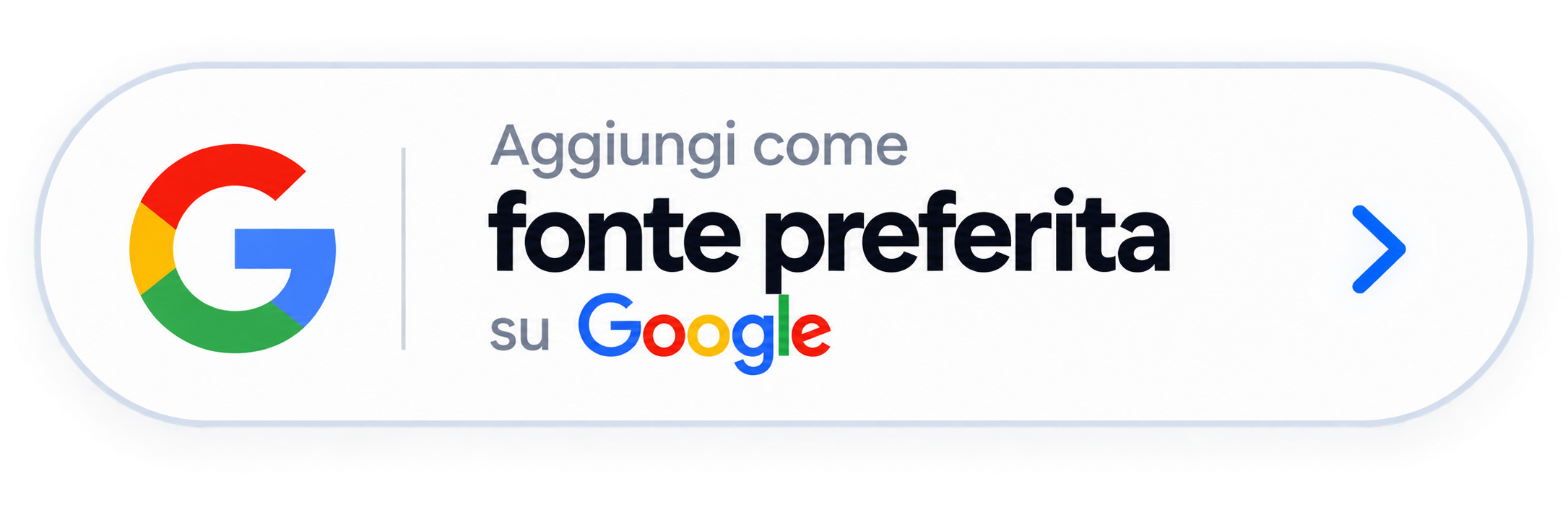 Aggiungi NUR come fonte preferita su Google