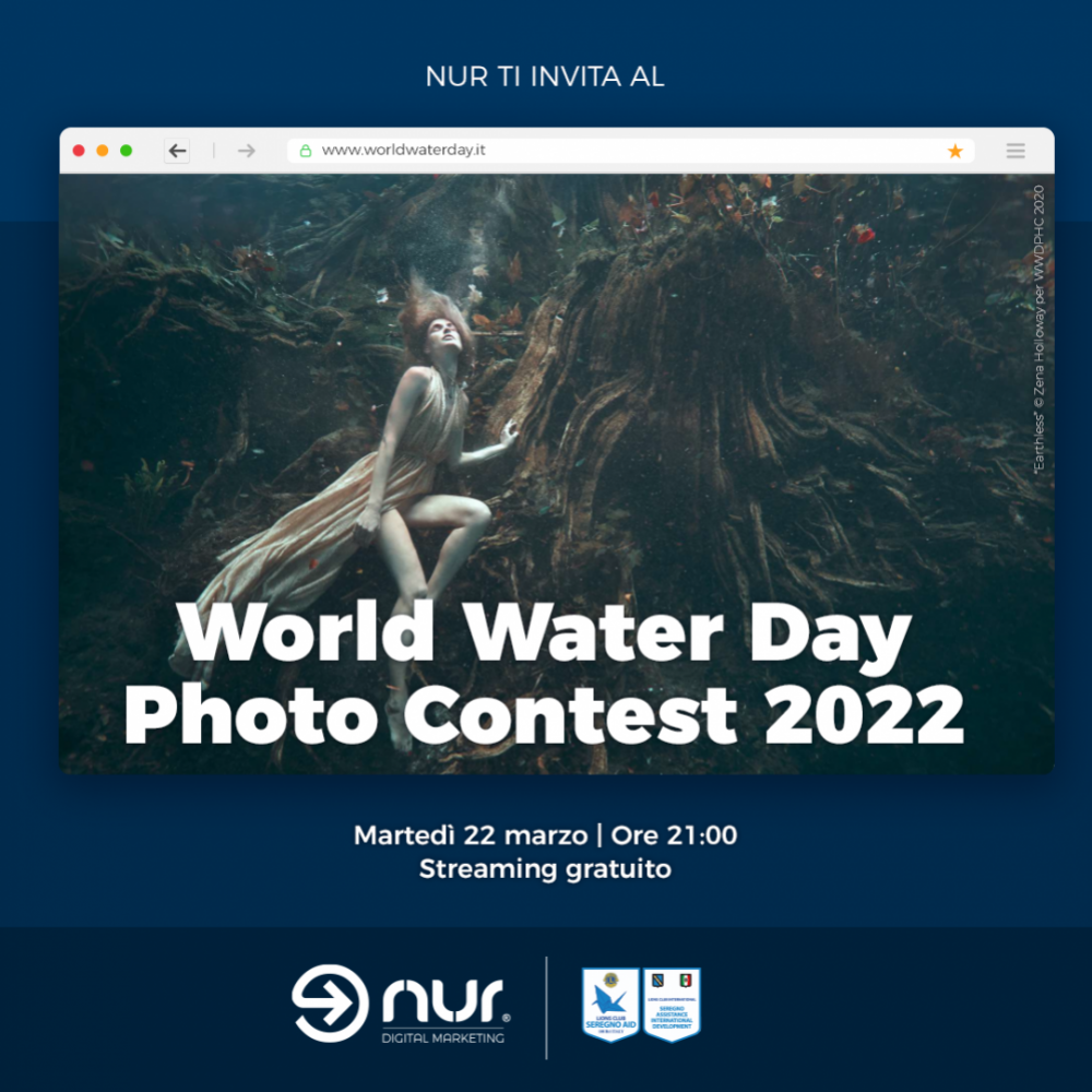 NUR è sponsor del World Water Day Photo Contest