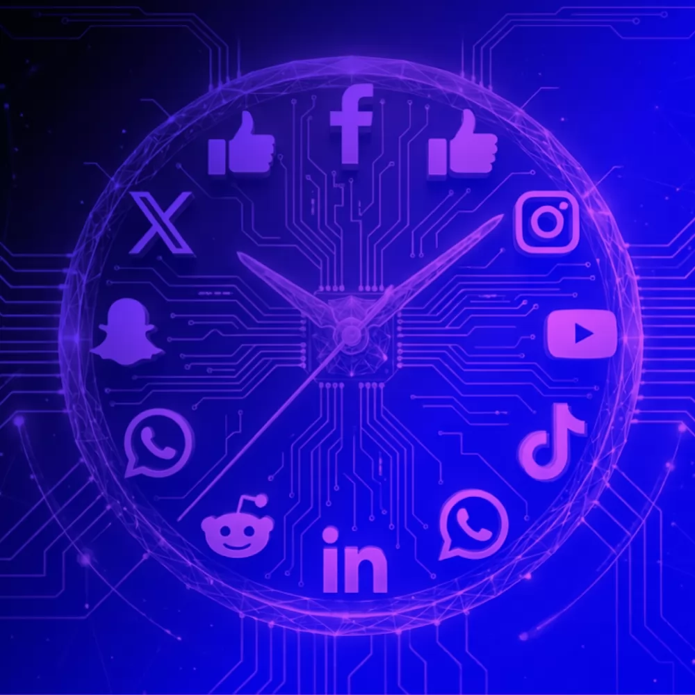 Quanto tempo passiamo sui social?